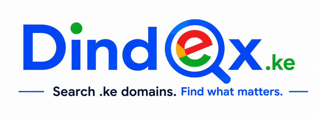 DindEx.ke — Search .ke domains. Find what matters.